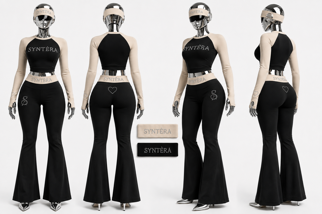 ÉLAN FLARE SET – NOIR